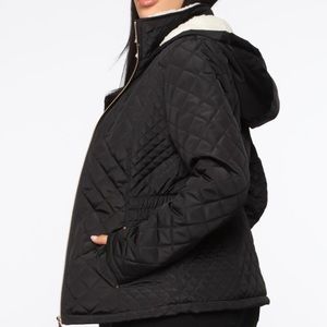 Black Quilted Jacket